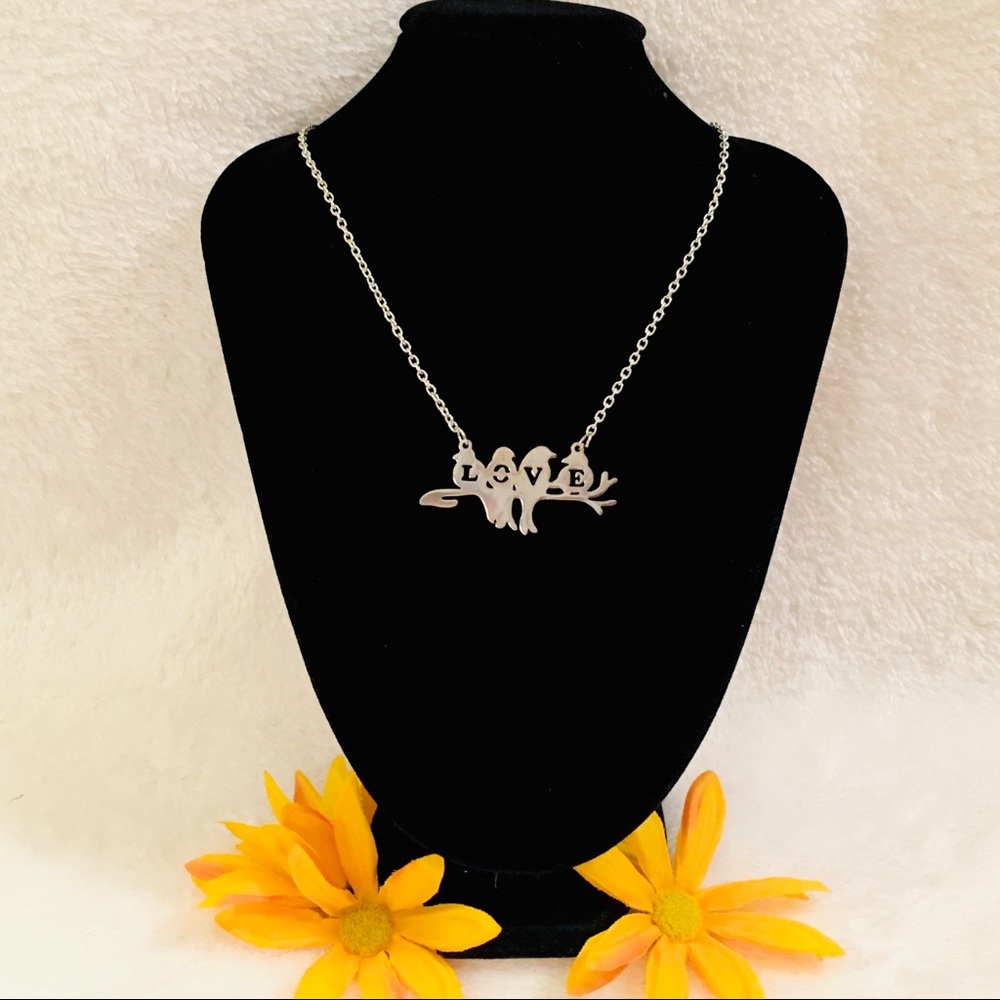 Love Birds Necklace-NWOT